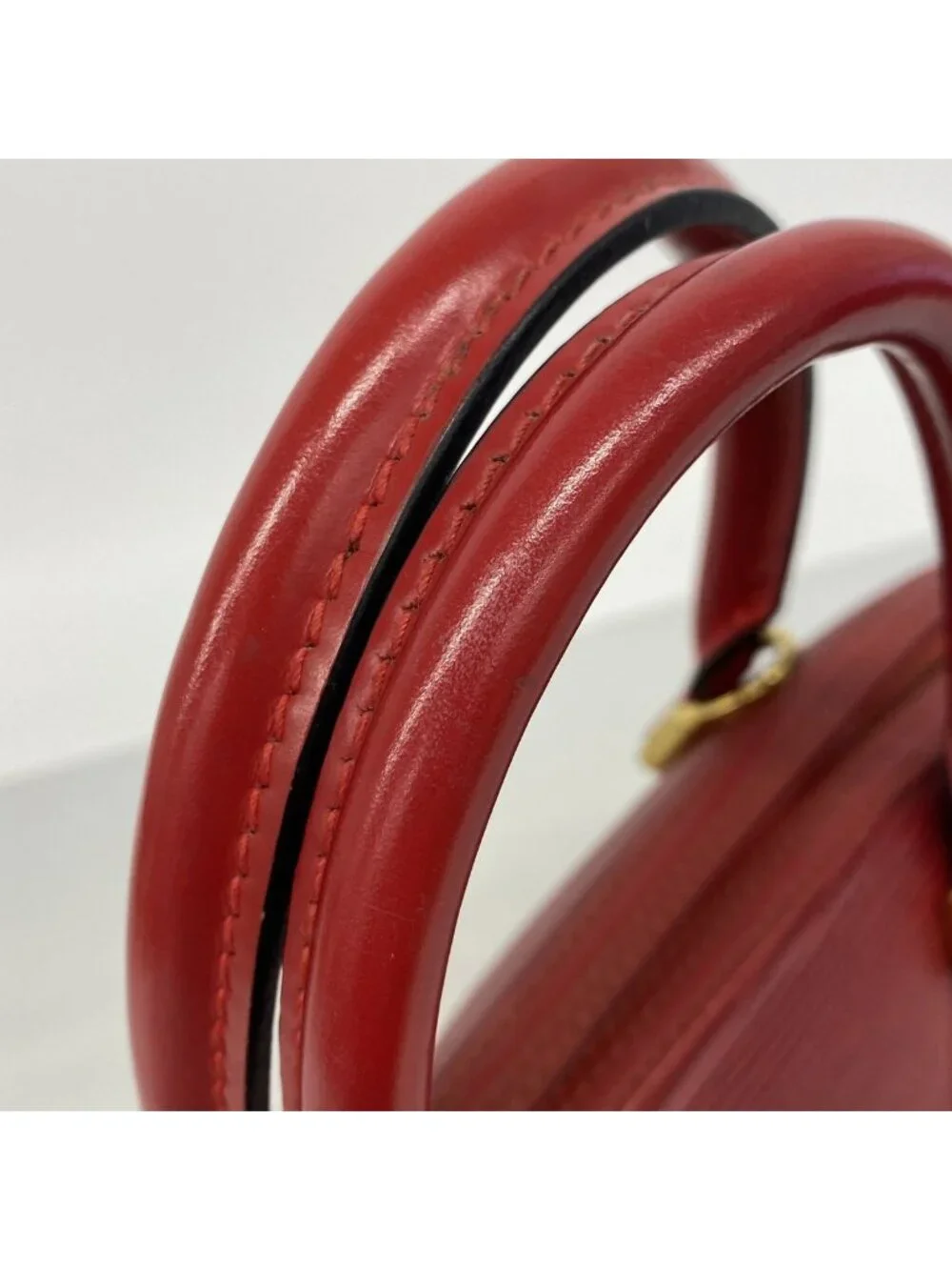 Louis Vuitton Epi Jasmine Castilian Red Handbag